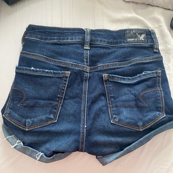 denim shorts - Picture 3 of 5